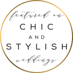 Featured on Chic and Stylish Weddings 