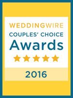 WeddingWire Couple's Choice Award 2016