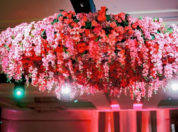 ceiling flower decoration