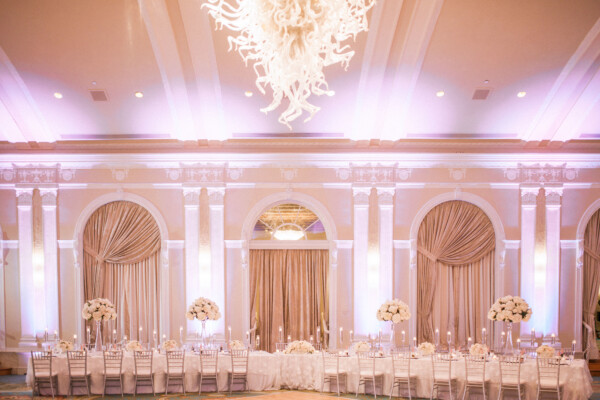 Luxurious Rose Gold and Burgundy Downtown St. Pete Ballroom Wedding, The  Vinoy