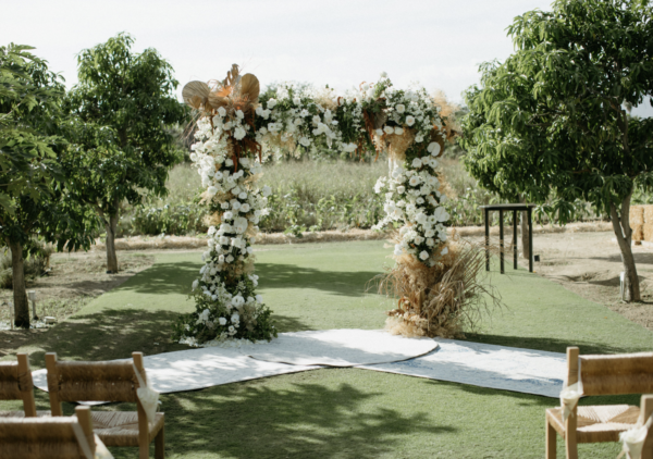 Wedding Ceremony Flora Farms