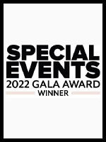 The Special Events Gala Award Winner