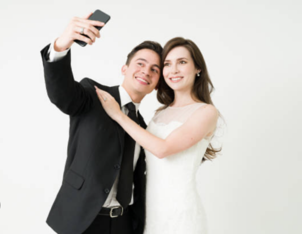 Bride & Groom Selfie 