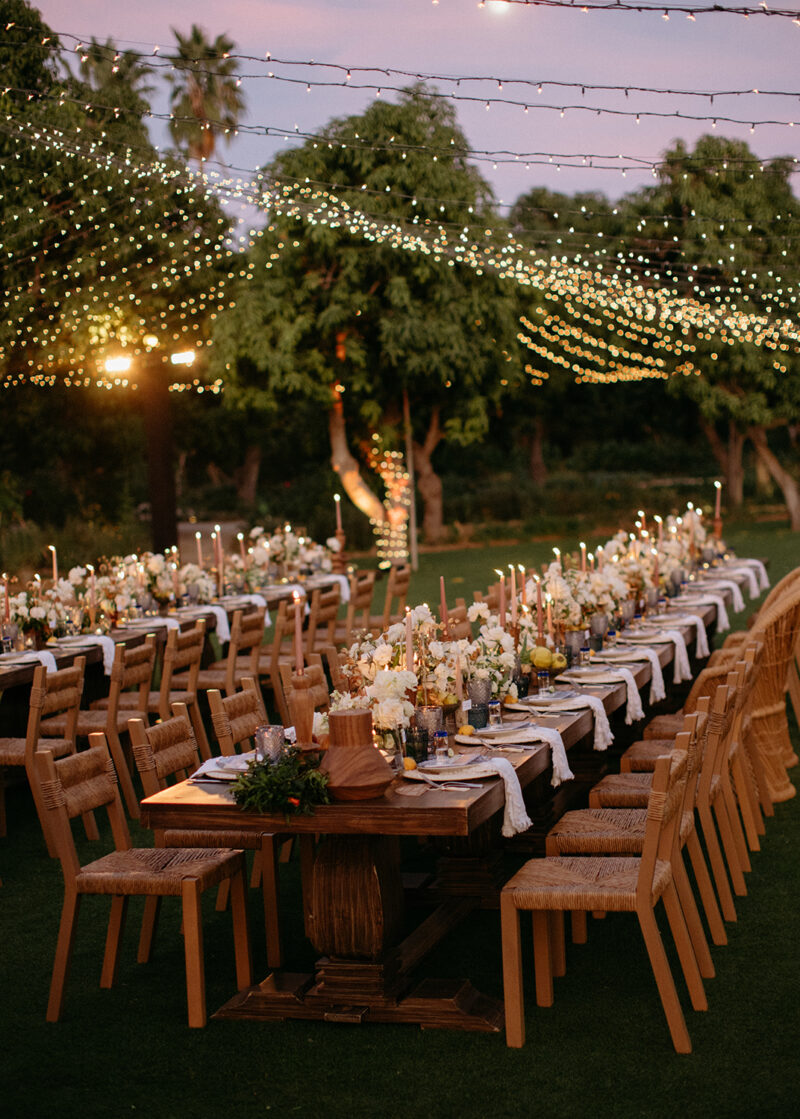 Destination Wedding Planner Table 6 Productions